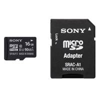 Sony SR-16UYA3 Class 10 90MBps microSDXC With Adapter 16GB کارت حافظه microSDXC سونی مدل SR-16UYA3 کلاس 10سرعت 90MBps ظرفیت 16 گیگابایت همراه با آداپتور SD