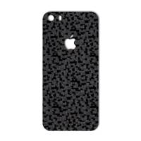 MAHOOT Silicon Texture Sticker for iPhone 5s/SE - برچسب تزئینی ماهوت مدل Silicon Texture مناسب برای گوشی iPhone 5s/SE