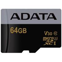 ADATA Premier Pro V30 UHS-I U3 Class 10 95MBps microSDXC 64GB - کارت حافظه‌ microSDXC ای دیتا مدل Premier Pro V30 کلاس 10 استاندارد UHS-I U3 سرعت 95MBps ظرفیت 64 گیگابایت