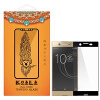 KOALA Full Cover Glass Screen Protector For Sony Xperia XZ1 محافظ صفحه نمایش شیشه ای کوالا مدل Full Cover مناسب برای گوشی موبایل سونی Xperia XZ1