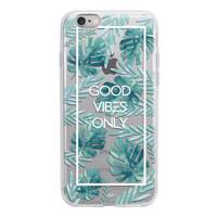 Good Vibes Only Case Cover For iPhone 6/6s کاور ژله ای وینا مدل Good Vibes Only مناسب برای گوشی موبایل آیفون 6/6s