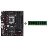 ASUS B85M-GAMER Motherboard with Geil Pristine 4GB DDR3 1600MHz RAM مادربرد ایسوس مدل B85M-GAMER به همراه رم کامپیوتر گیل مدل Pristine 4GB DDR3 1600MHz