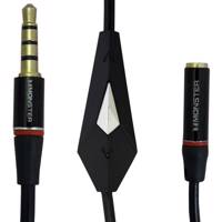 Monster 3.5mm Extension Cable With microphone 1.5m کابل افزایش طول 3.5 میلی متری مانستر به طول 1.5 متر به همراه میکروفون
