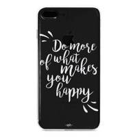Do more of what makes you happy Case Cover For iPhone 7 plus/8 Plus کاور ژله ای مدلDo more of what makes you happy مناسب برای گوشی موبایل آیفون 7 پلاس و 8 پلاس