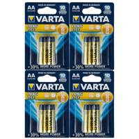 Varta LongLife Alkaline LR6 AA Battery Pack of 8 باتری قلمی وارتا مدل LongLife Alkaline LR6 بسته 8 عددی