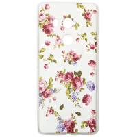 کاور ژله ای طرح دار مدل White Flower مناسب برای گوشی موبایل HTC U11 Plus
