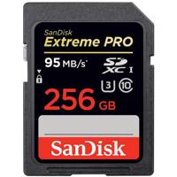 SanDisk Extreme Pro Class 10 UHS-I U3 633X 95MBps SDXC - 256GB کارت حافظه SDXC سن دیسک مدل Extreme Pro کلاس 10 استاندارد UHS-I U3 سرعت 633X 95MBps ظرفیت 256 گیگابایت