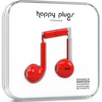 Happy Plugs Earbud Plus Red Headphones هدفون هپی پلاگز مدل Earbud Plus Red