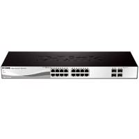 D-Link DGS-1210-20 20-Port Gigabit WebSmart Switch with 16 UTP and 4 SFP Ports سوییچ 20 پورت و گیگابیتی دی-لینک مدل DGS-1210-20 با 16 پورت UTP و 4 پورت SFP