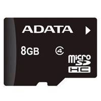 Adata MicroSDHC Class 4 - 8GB - کارت حافظه میکرو SDHC ای دیتا کلاس 4 - 8 گیگابایت