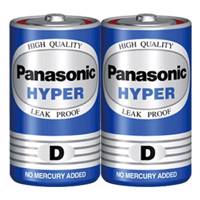 Panasonic Hyper D 1.5V Battery باتری سایز بزرگ پاناسونیک Hyper D 1.5V