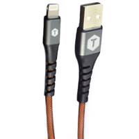 Tough Tested TT-PC8-IP5 USB To Lightning Cable 2.4m - کابل تبدیل USB به لایتنینگ تاف تستد مدل TT-PC8-IP5 به طول 2.4 متر