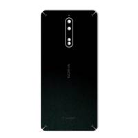 MAHOOT Black-suede Special Sticker for Nokia 8 برچسب تزئینی ماهوت مدل Black-suede Special مناسب برای گوشی Nokia 8