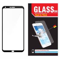 محافظ صفحه نمایش شیشه ای مدل full Cover مناسب برای گوشی موبایل ال جی Q6