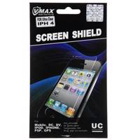 Vmax Screen Shield Glass Screen Protector For Apple iPhone 4 محافظ صفحه نمایش شیشه ای ویمکس مدل Screen Shield مناسب برای گوشی موبایل اپل iPhone 4