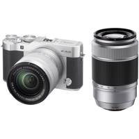 Fujifilm X-A10 Mirrorless Digital Camera with 16-50mm and 50-230mm Lens دوربین دیجیتال بدون آینه فوجی فیلم مدل X-A10 به همراه دو لنز 50-16 میلی‌متر و 50-230 میلی‌متر