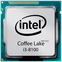 Intel Coffee Lake Core i3-8100 CPU - پردازنده مرکزی اینتل سری Coffee Lake مدل i3-8100