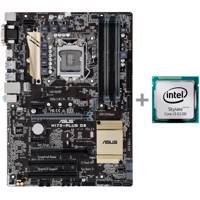 ASUS H170-PLUS D3 Motherboard with Intel Core i3-6100 CPU مادربرد ایسوس مدل H170-PLUS D3 به همراه پردازنده مرکزی اینتل مدل Core i3-6100