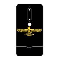 MAHOOT Farvahar Design Sticker for Nokia 6/1 برچسب تزئینی ماهوت مدل Farvahar Design مناسب برای گوشی Nokia 6/1