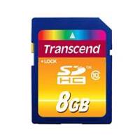 Transcend SDHC Card 8GB Class 10 کارت حافظه اس دی اچ سی ترنسند 8 گیگابایت کلاس 10