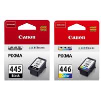 Canon 445 And 446 set Ink Cartridges کارتریج پرینتر کانن مدل Pixma 445 - 446 مجموعه 2 عددی