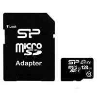 Silicon Power Elite microSDXC 128GB U1 Class 10 with Adapter کارت حافظه سیلیکون پاور Elite microSDXC 128GB U1 Class 10 with Adapter