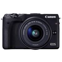 Canon EOS M3 Mirrorless Digital Camera With 15-45mm EF-M Lens دوربین دیجیتال بدون آینه کانن مدل EOS M3 به همراه لنز 15-45 میلی متر EF-M