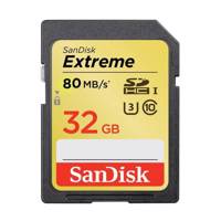 SanDisk SDHC Extreme Plus 533X U3- 32GB - کارت حافظه ی SDHC سن دیسک Extreme Plus 533X با ظرفیت 32 گیگابایت