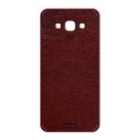 MAHOOT Natural Leather Sticker for Samsung A8 برچسب تزئینی ماهوت مدلNatural Leather مناسب برای گوشی Samsung A8