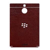 MAHOOT Natural Leather Sticker for BlackBerry Passport Silver edition برچسب تزئینی ماهوت مدلNatural Leather مناسب برای گوشی BlackBerry Passport Silver edition