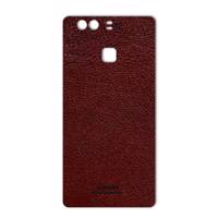 MAHOOT Natural Leather Sticker for Huawei P9 - برچسب تزئینی ماهوت مدلNatural Leather مناسب برای گوشی Huawei P9