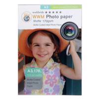WorldWide Matte Photo Paper A3 Pack Of 100 - کاغذ عکس ورلدواید مدل Matte سایز A3 بسته 100 عددی