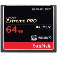 SanDisk Extreme Pro CompactFlash 1067X 160MBps - 64GB - کارت حافظه CompactFlash سن دیسک مدل Extreme Pro سرعت 1067X 160MBps ظرفیت 64 گیگابایت