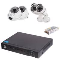 AHD Negron Retail Store Security package - 4 Camera بسته امنیتی ای اچ دی نگرون کاربری فروشگاهی 4 دوربین