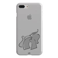 Big gray Hard Case Cover For iPhone 7 plus/8 Plus کاور سخت مدل Big gray مناسب برای گوشی موبایل آیفون 7 پلاس و 8 پلاس