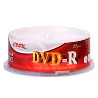 Final DVD-R Pack of 25 - دی وی دی خام فینال مدل DVD-R بسته 25 عددی
