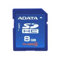 Adata SDHC Card 8GB Class 4 کارت حافظه ای دیتا 8 گیگابایت کلاس 4