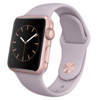 Apple Watch 38mm Rose Gold Aluminum Case with Lavender Sport Band - ساعت هوشمند اپل واچ مدل 38mm Rose Gold Aluminum Case with Lavender Sport Band