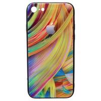 Spring Glass Cover For iPhone7-iPhone 8 کاور پشت شیشه ای طرحدار ابر و باد مدل Spring مناسب برای گوشی موبایل آیفون 7، آیفون 8