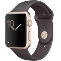 Apple Watch Series 1 42mm Gold Aluminum Case with Cocoa Sport Band ساعت هوشمند اپل واچ سری 1 مدل 42mm Gold Aluminum Case with Cocoa Band