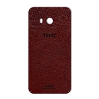 MAHOOT Natural Leather Sticker for HTC U11 برچسب تزئینی ماهوت مدلNatural Leather مناسب برای گوشی HTC U11