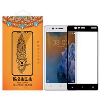 KOALA Full Cover Glass Screen Protector For Nokia 3 محافظ صفحه نمایش شیشه ای کوالا مدل Full Cover مناسب برای گوشی موبایل نوکیا 3