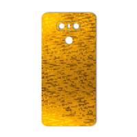 MAHOOT Gold-pixel Special Sticker for LG G6 برچسب تزئینی ماهوت مدل Gold-pixel Special مناسب برای گوشی LG G6