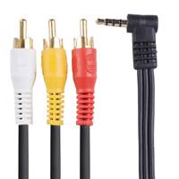 Icen IE-C361 3 RCA To 3.5mm Cable 1.8m کابل تبدیل 3 جک RCA به 3.5 میلی متری آی سن مدل IE-C361 به طول 1.8 متر