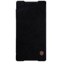 Nillkin Qin Leather Flip Cover For Sony Z5 کیف کلاسوری چرمی نیلکین مدل Qin مناسب برای گوشی موبایل سونی Z5