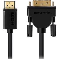 Promate linkMate-H4L HDMI Type A to DVI Cable 3M - کابل تبدیل HDMI Type A به DVI پرومیت مدل linkMate-H4L طول 3 متر