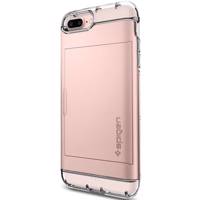 Spigen Crystal Wallet Cover For Apple iPhone 7 Plus کاور اسپیگن مدل Crystal Wallet مناسب برای گوشی موبایل آیفون 7 پلاس