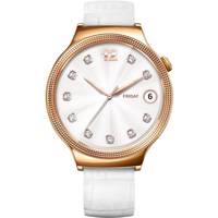 Huawei Watch Rose Gold Case with White Leather Band for Women ساعت هوشمند زنانه هوآوی واچ مدل Rose Gold Case with White Leather Band