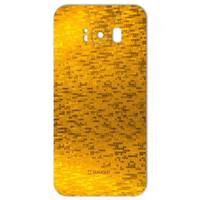 MAHOOT Gold-pixel Special Sticker for Samsung S8 برچسب تزئینی ماهوت مدل Gold-pixel Special مناسب برای گوشی Samsung S8