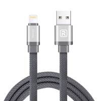 Recci Canvas USB to Lightning Cable 1m - کابل تبدیل USB به لایتنینگ رسی مدل Canvas به طول 1 متر